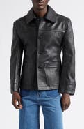 LU'U DAN Creep Leather Jacket