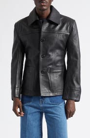LU'U DAN Creep Leather Jacket