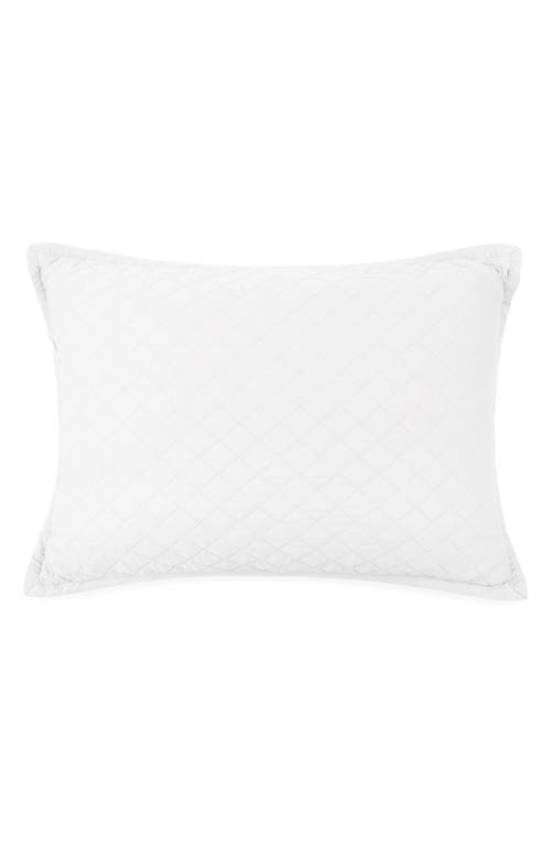 Pom Pom at Home Monaco Big Accent Pillow in White 