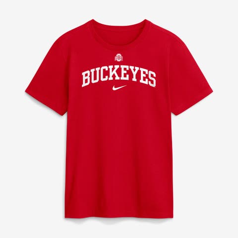 Men's Nike Scarlet Ohio State Buckeyes Academic Arch T-Shirt