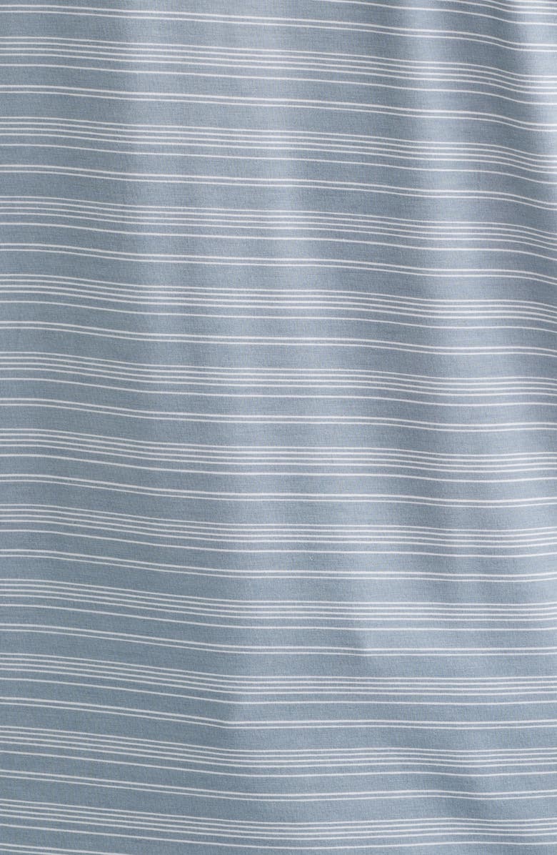 Daniel Buchler Stripe Modal Blend Pajama T-Shirt, Alternate, color, Air Force Blue Stripe