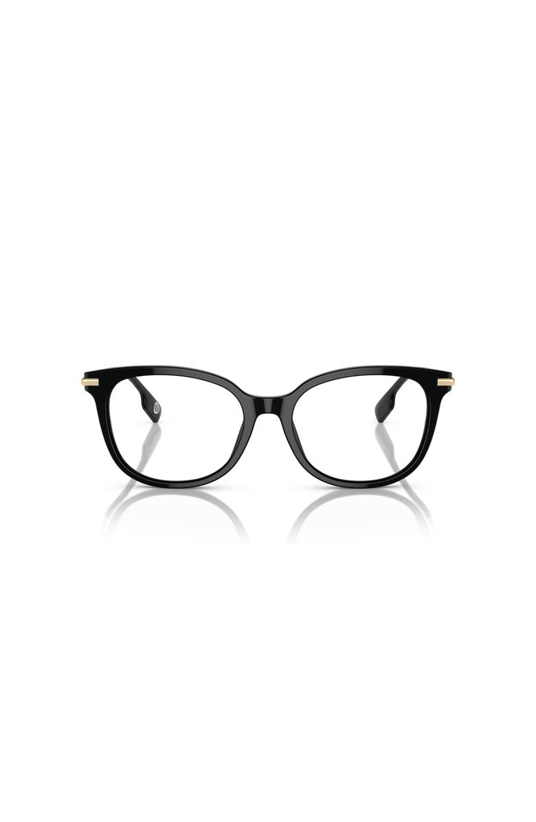 Burberry 53mm Square optical glasses, Alternate, color, Black
