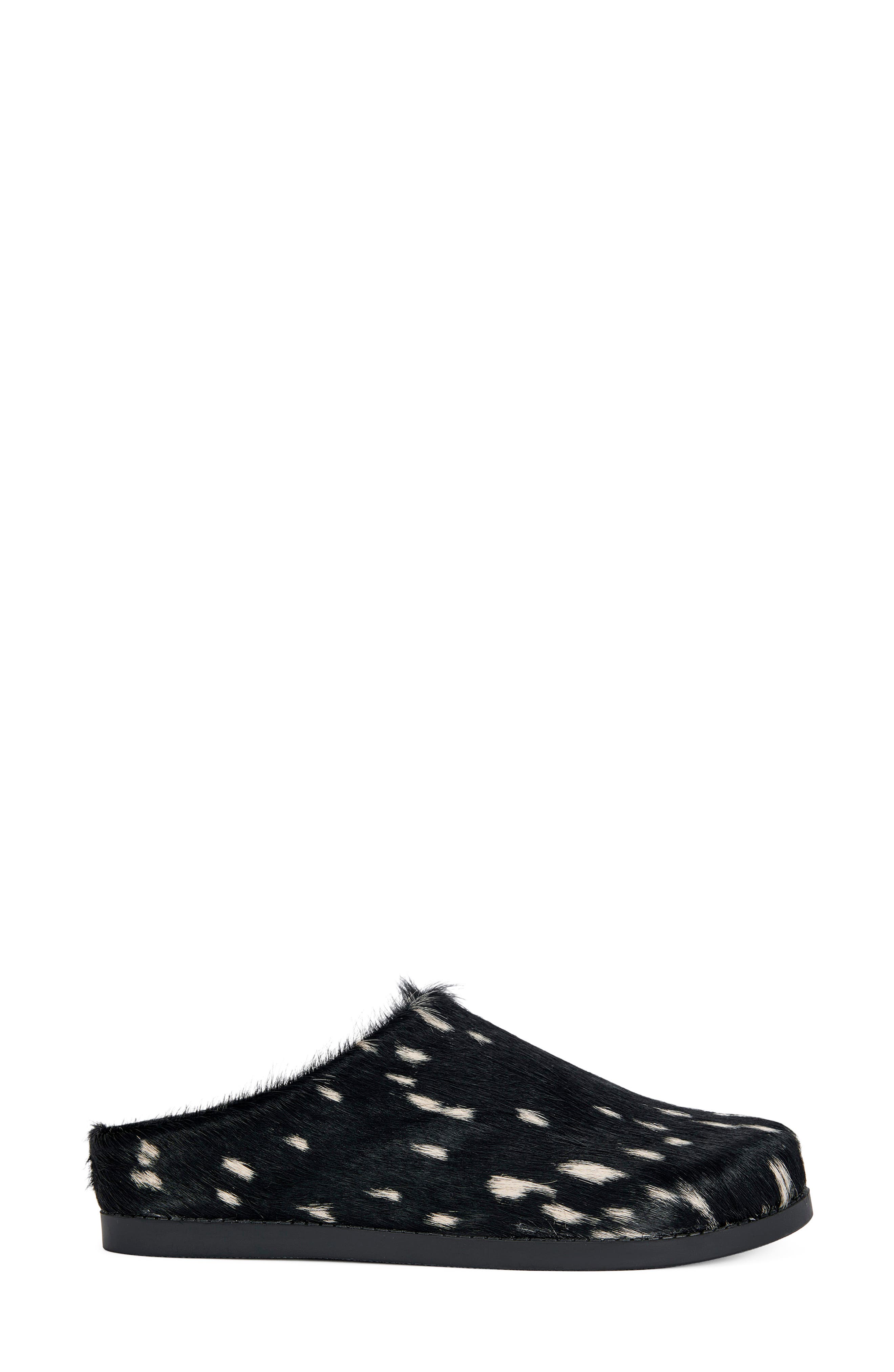 Ramses Genuine Calf Hair Clog, Alternate, color, BLACK MULTI CALF HAIR
