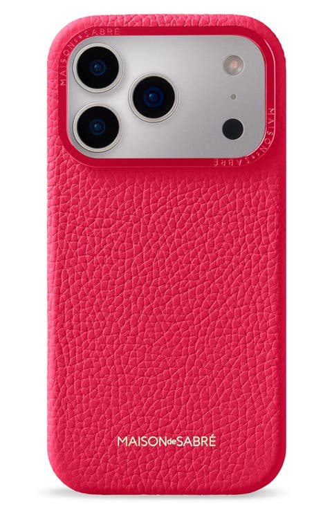 Leather Phone Case (iPhone 17 Pro)