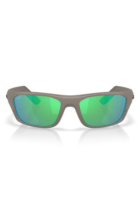 Whitetip Pro 57mm Polarized Rectangular Sunglasses