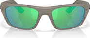 Costa Del Mar Whitetip Pro 57mm Polarized Rectangular Sunglasses