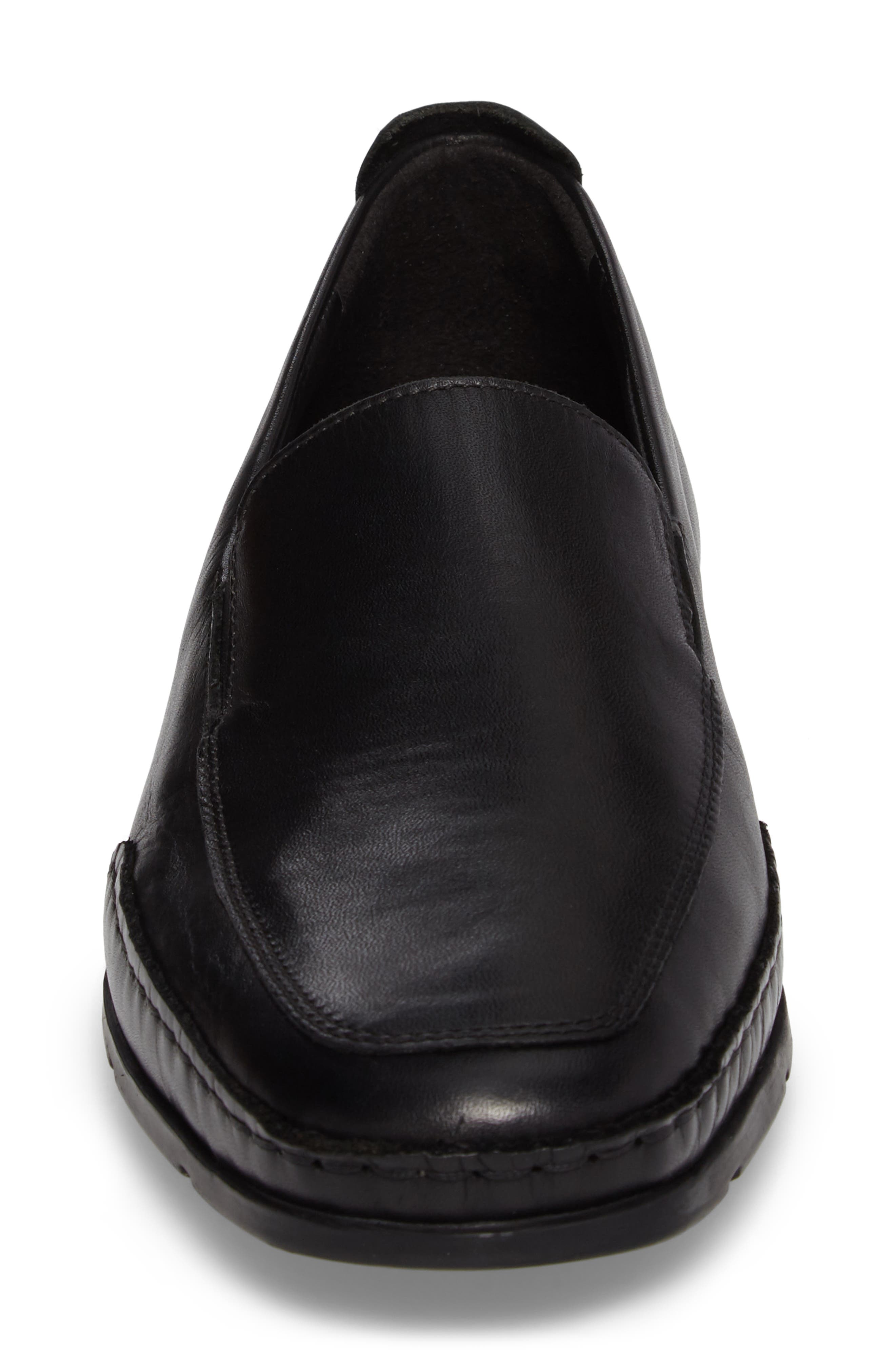 Edlef Slip-On, Alternate, color, BLACK SMOOTH LEATHER