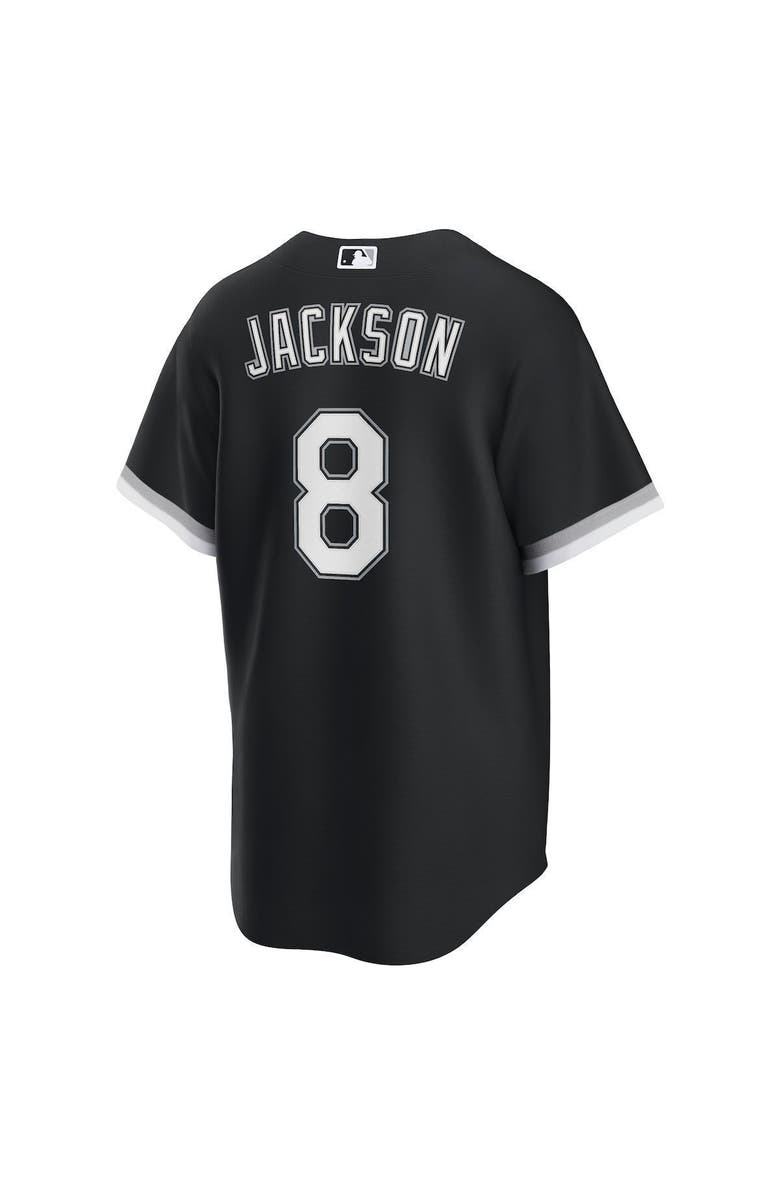 Nike Men's Nike Bo Jackson Black Chicago White Sox Alternate Cooperstown Collection Replica Player Jersey, Alternate, color,