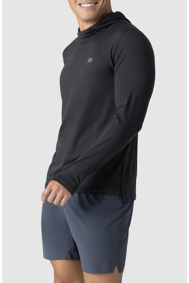ActiveIce Spectrum Sun Hoodie, Alternate, color, BLACK