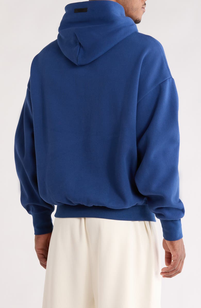 Fear of God Essentials x NBA Cotton Blend Hoodie, Alternate, color, Estate Blue