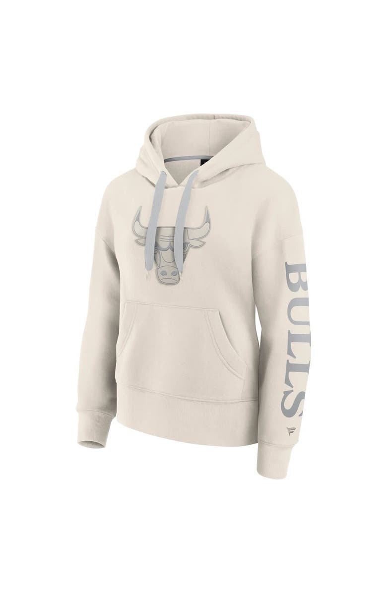 FANATICS Women's Fanatics Cream Chicago Bulls Elements Next Pullover Hoodie, Alternate, color, Cream