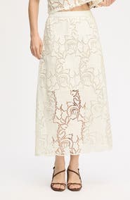 Sam Edelman Lace Maxi Skirt
