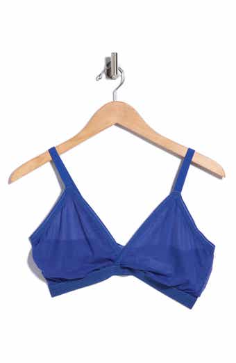 Sheer Stripe Triangle Bralette