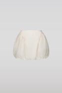 SAEMDI Bubble Mini Skirt