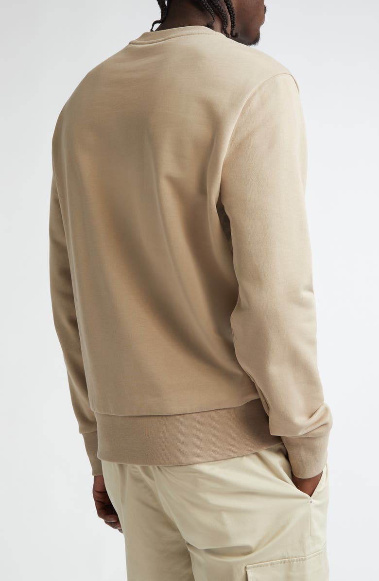 Moncler Blurred Logo Graphic Sweatshirt, Alternate, color, 