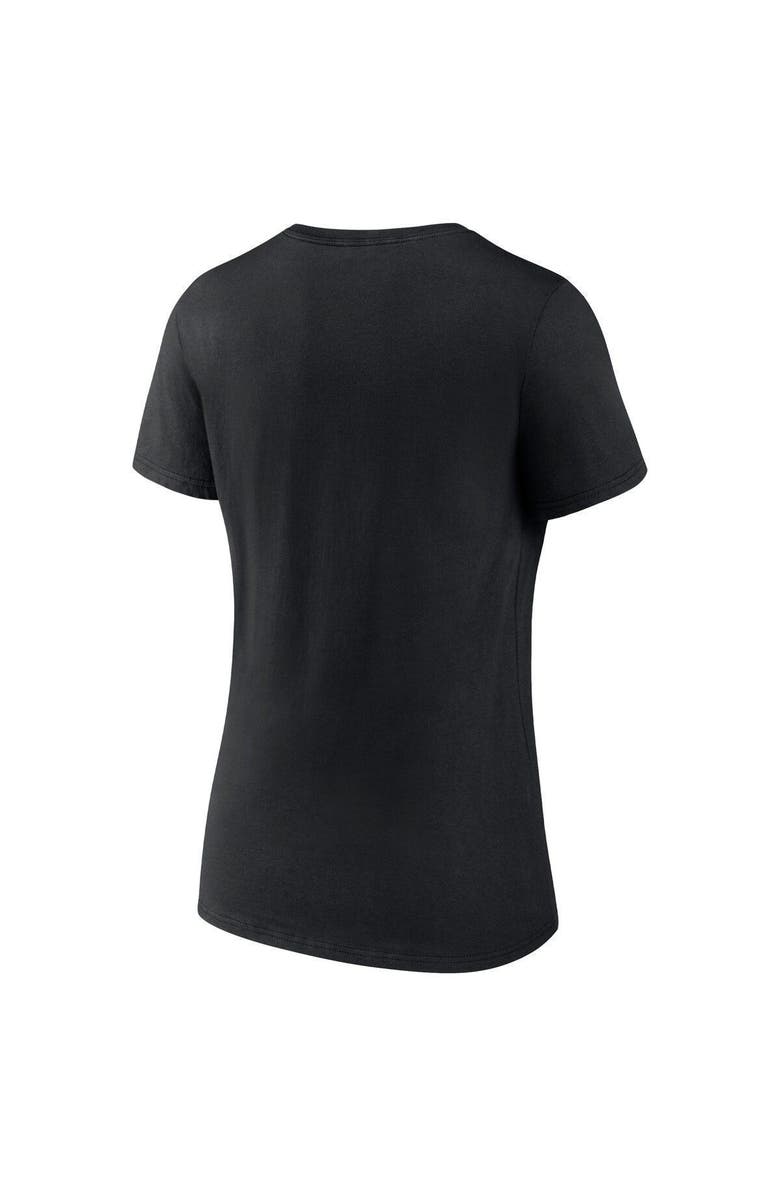 FANATICS Women's Fanatics Branded Black Golden State Warriors 2022 NBA Finals Champions Gold Blooded V-Neck T-Shirt, Alternate, color, 