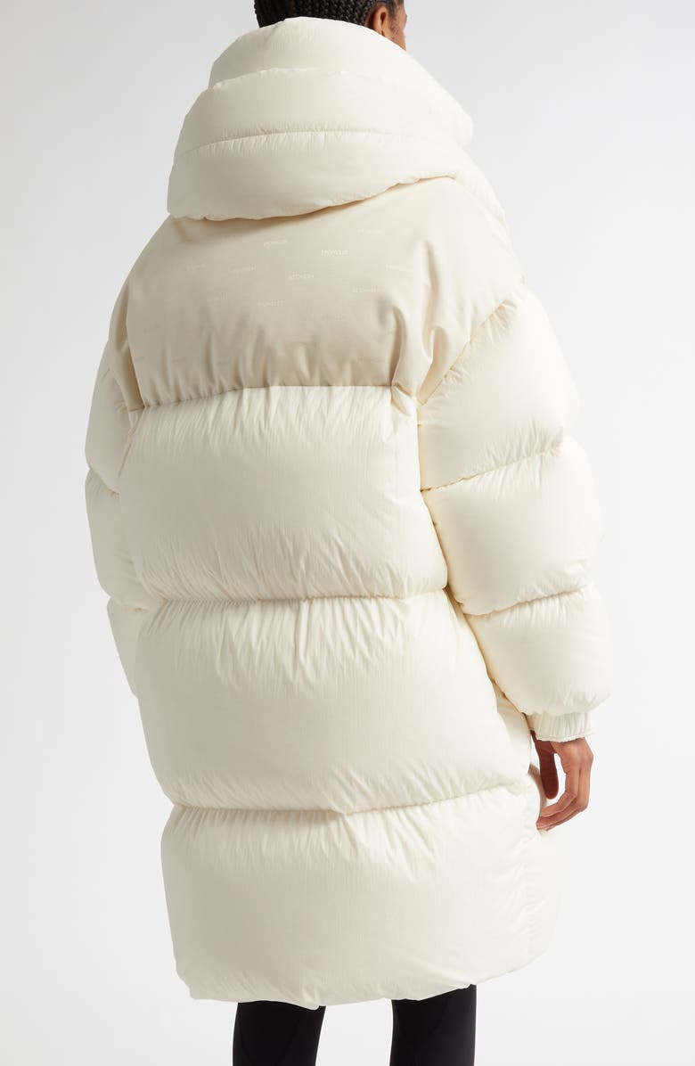 Moncler Verone Longline Down Puffer Parka, Alternate, color, 