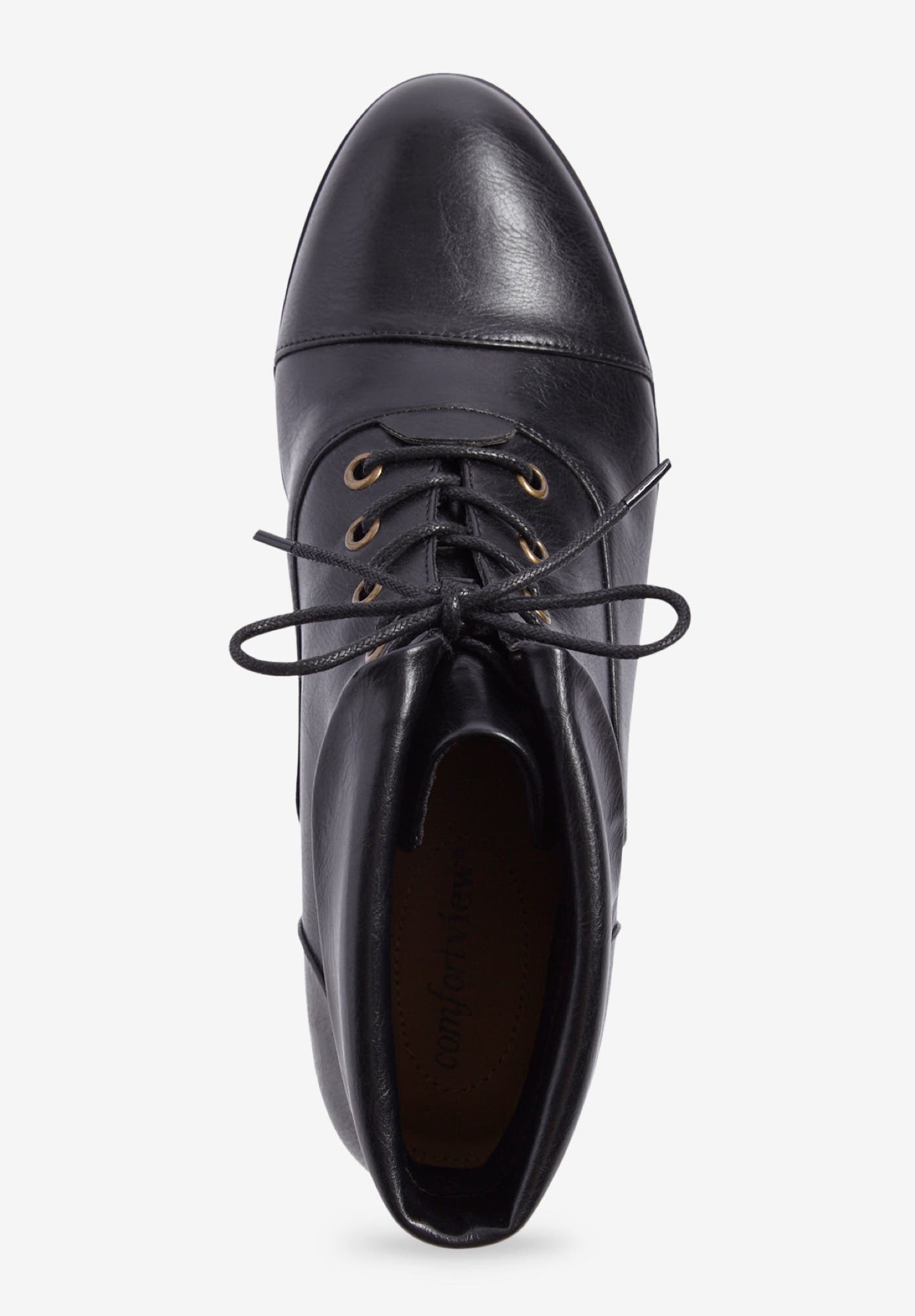 Comfortview The Darcy Bootie, Alternate, color, Black