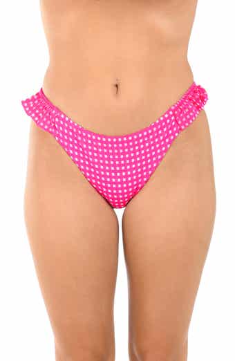 Citrus Picnic Ruffle Hipster Bikini Bottoms