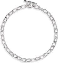 David Yurman DY Madison® Toggle Chain Necklace, Sterling Silver, 8.5mm