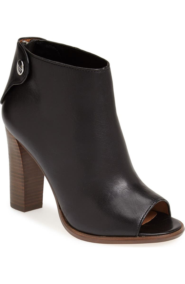 COACH 'Labelle' Leather Bootie, Main, color,
