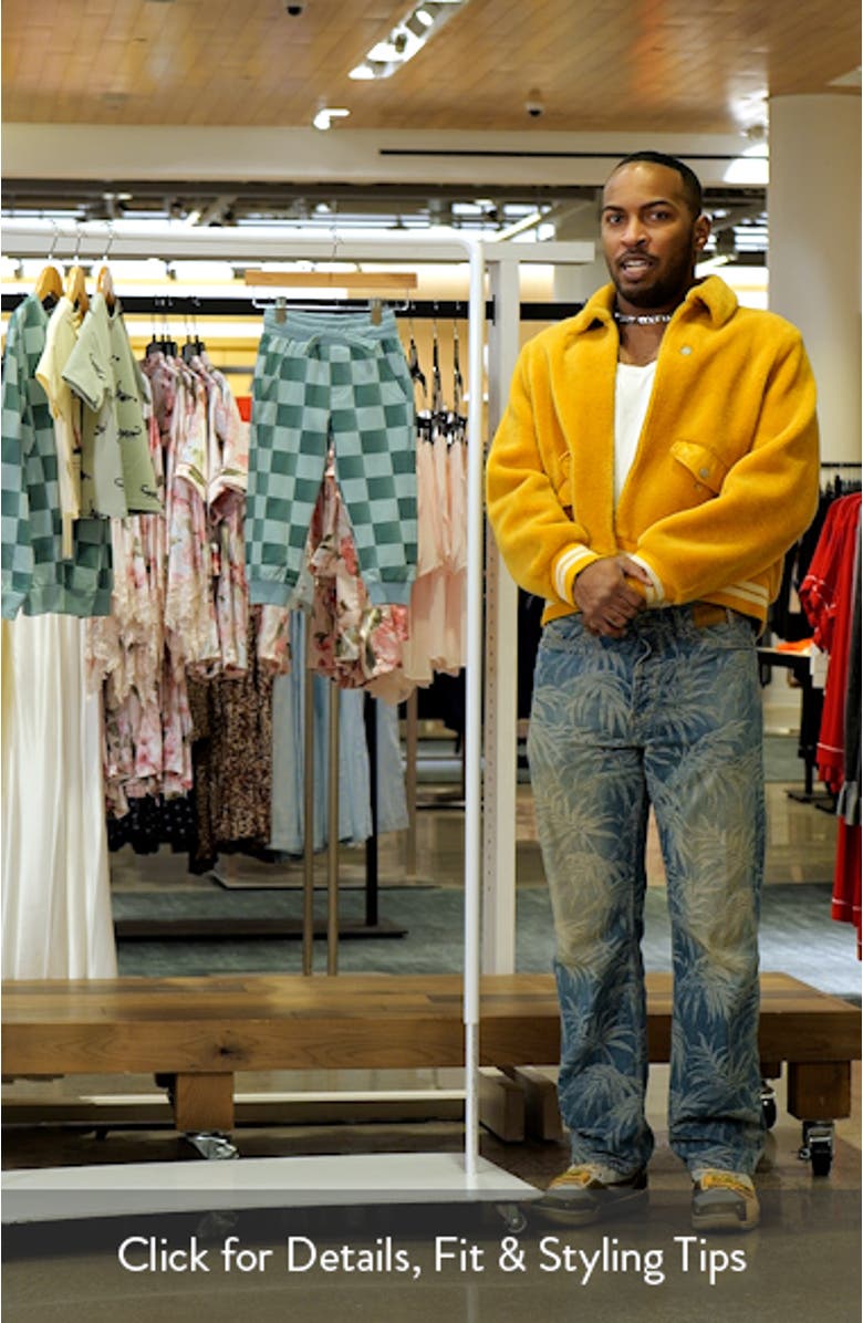 Kids' Checkerboard Stretch Cotton Sweatpants, sales video thumbnail