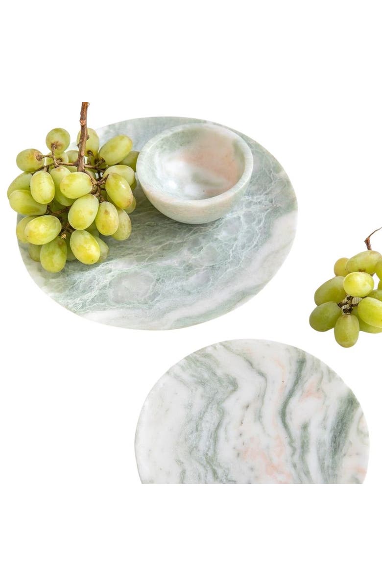 Be Home Lady Onyx Plate, Main, color, Natural