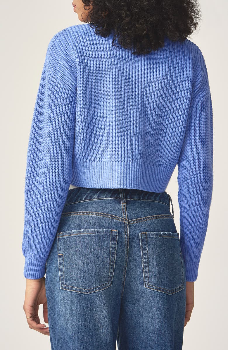 Florence by Mills Bright Side Crop Cardigan, Alternate, color, Ultramarine