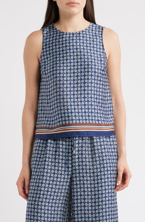 Geo Print Shell Tank
