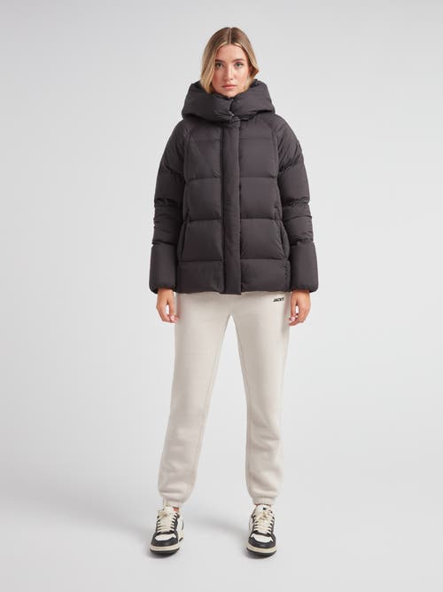 Jack1t Cloud Prime Hooded Down Jacket In Black