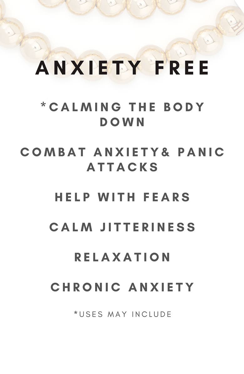 The Healer’s Collection N19 Anxiety Free Set of 2 Healer's Bracelets, Alternate, color, Yellow Gold