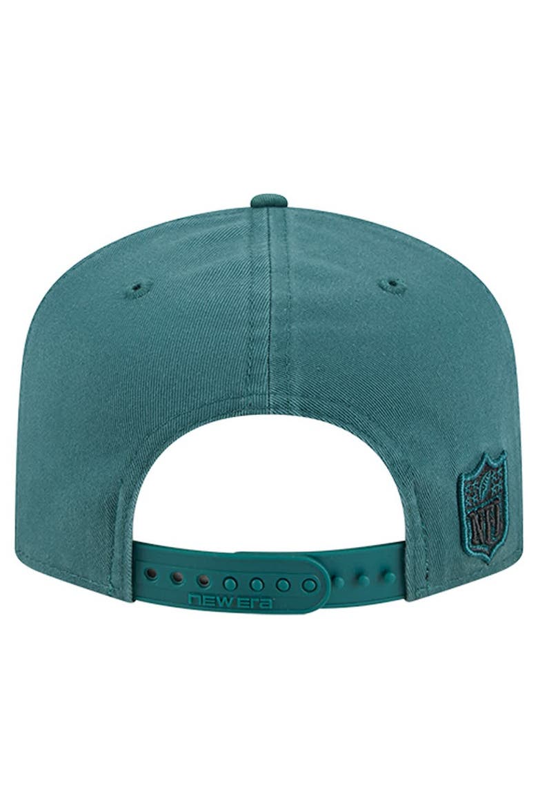 Men's New Era  Midnight Green Philadelphia Eagles Team 19TWENTY Adjustable Hat, Alternate, color, Green