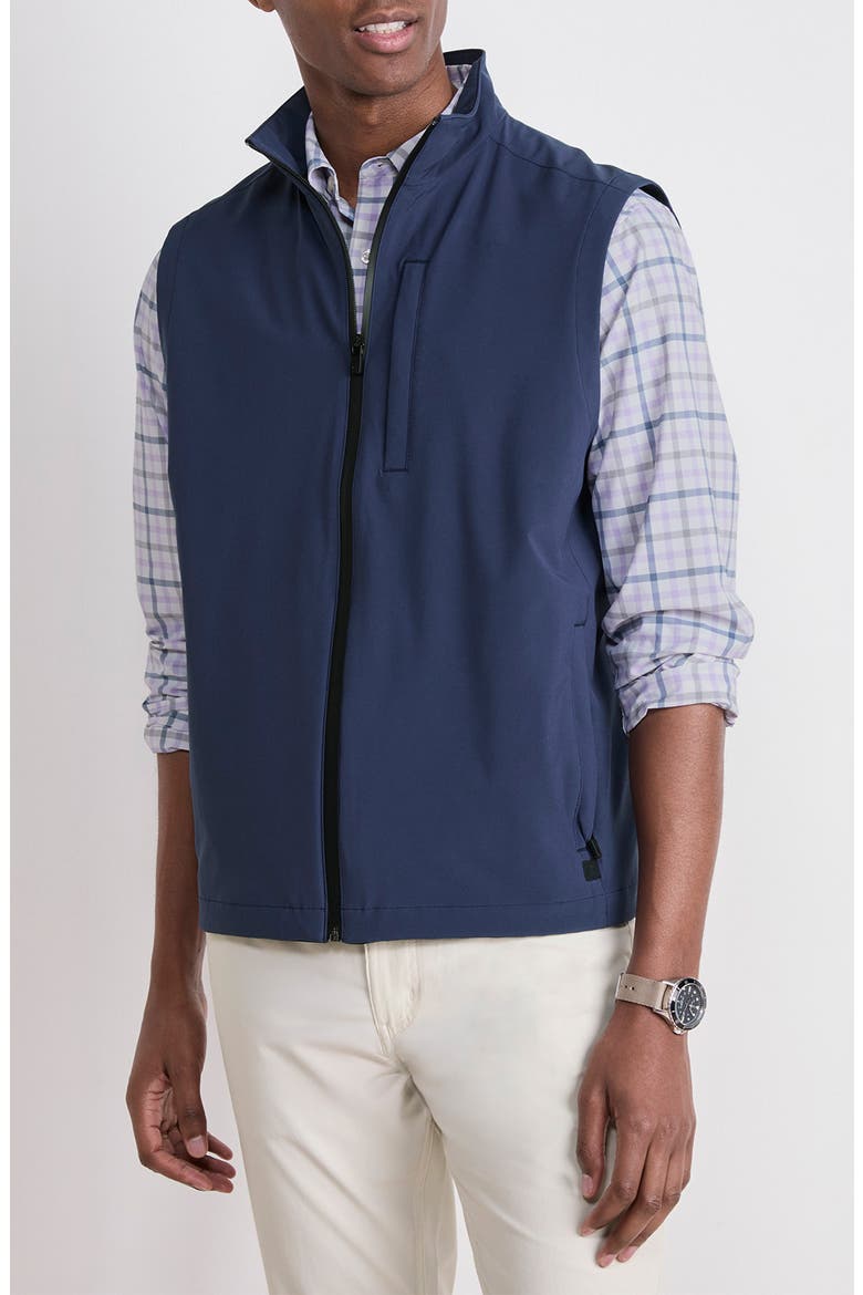 The On-the-Go Mariner Water Resistant Vest, Main, color, NAUTICAL NAVY