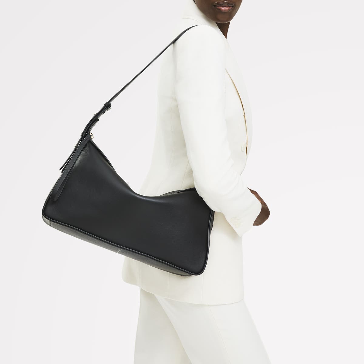 Radley Westwell Lane Large Ziptop Shoulder Bag, Alternate, color, Black