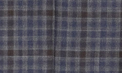 Samuelsohn Check Wool Sport Coat In Animal Print