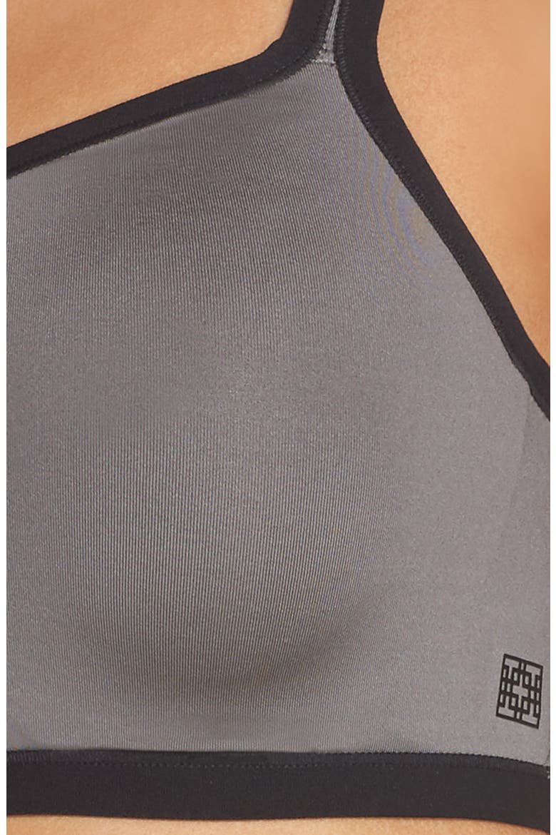 Yogi Convertible Sports Bra, Alternate, color, GREY/ BLACK