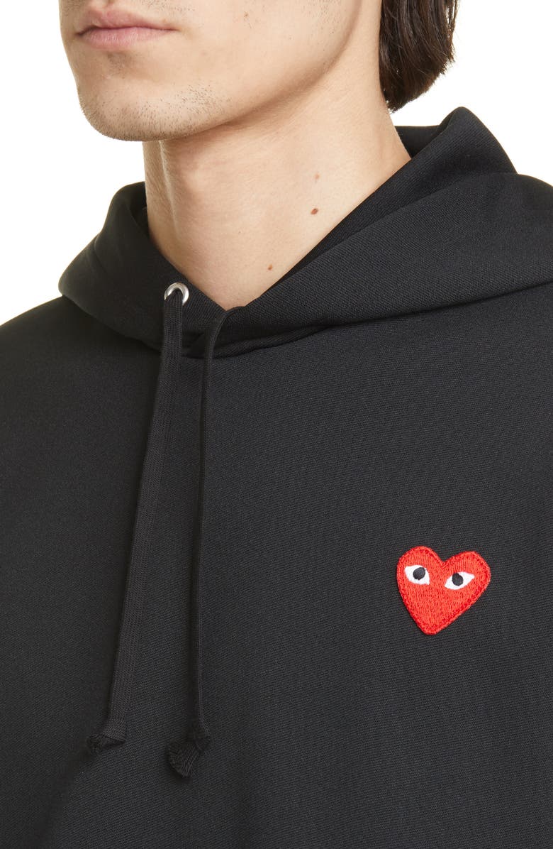Comme des Garçons PLAY Pullover Hoodie, Alternate, color,