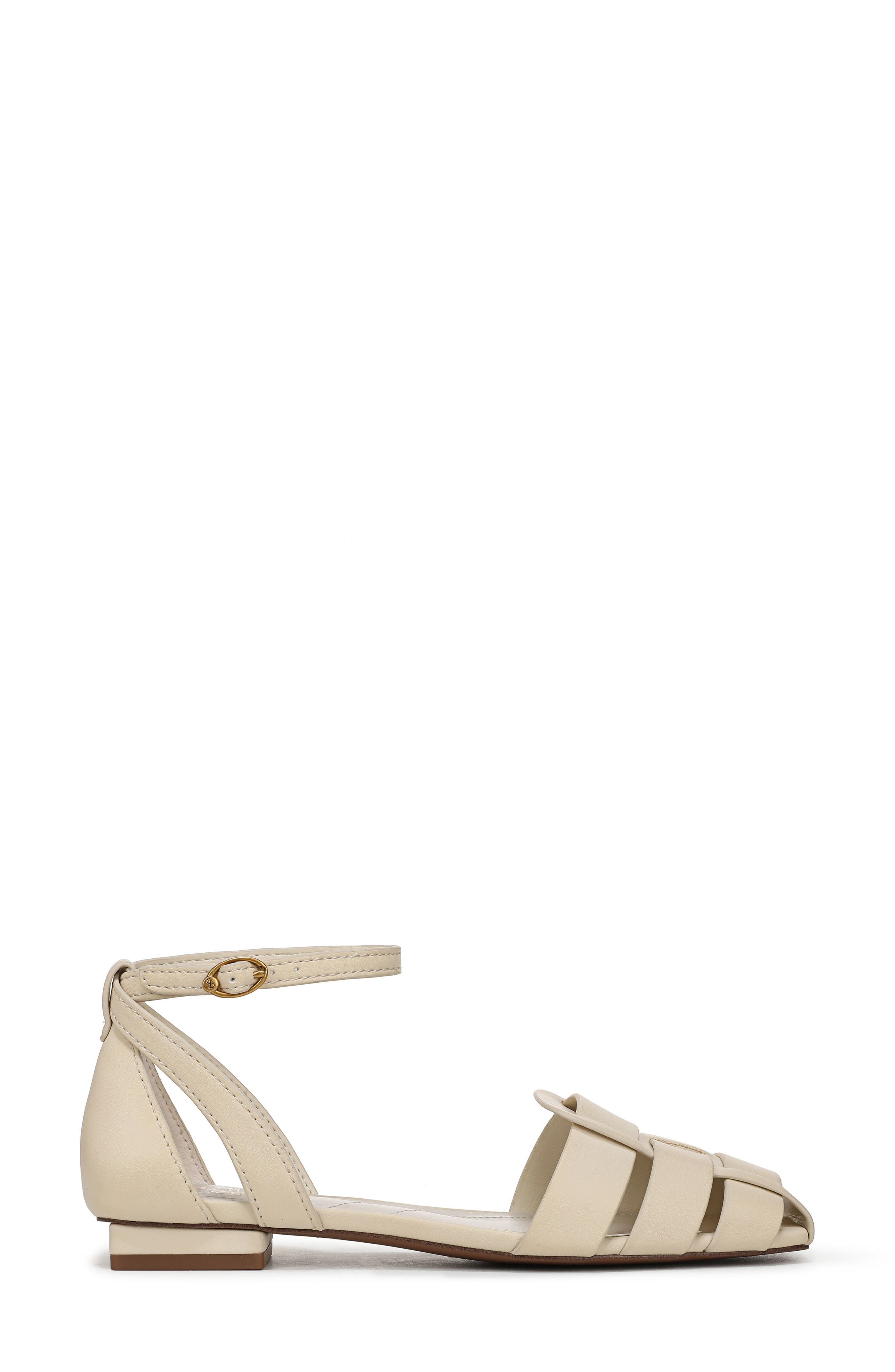 Franco Sarto Taylon Fisherman Sandal, Alternate, color, White