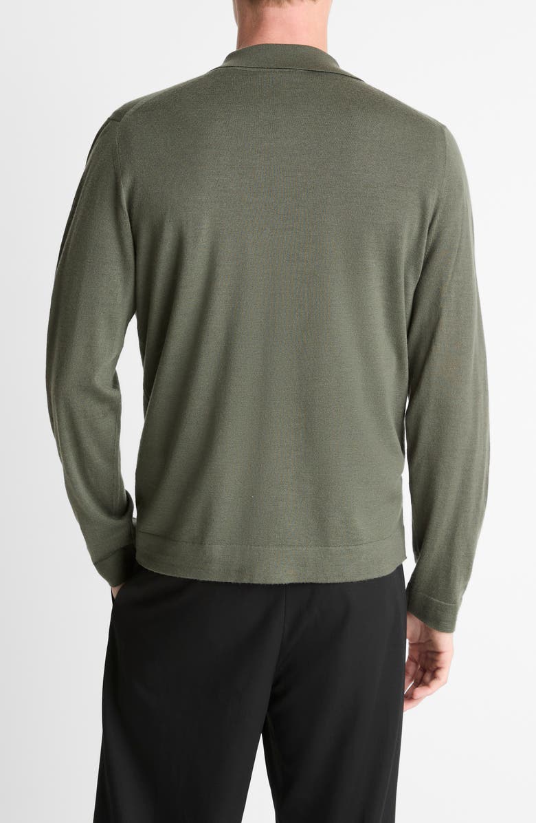 Vince Merino Wool 
Cashmere Cardigan, Alternate, color, Sycamore