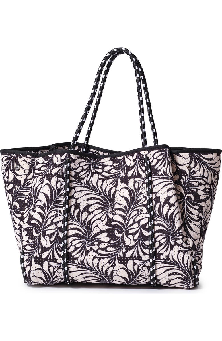 POP UPS BRAND Everyday Neoprene Tote, Main, color, Palm Black