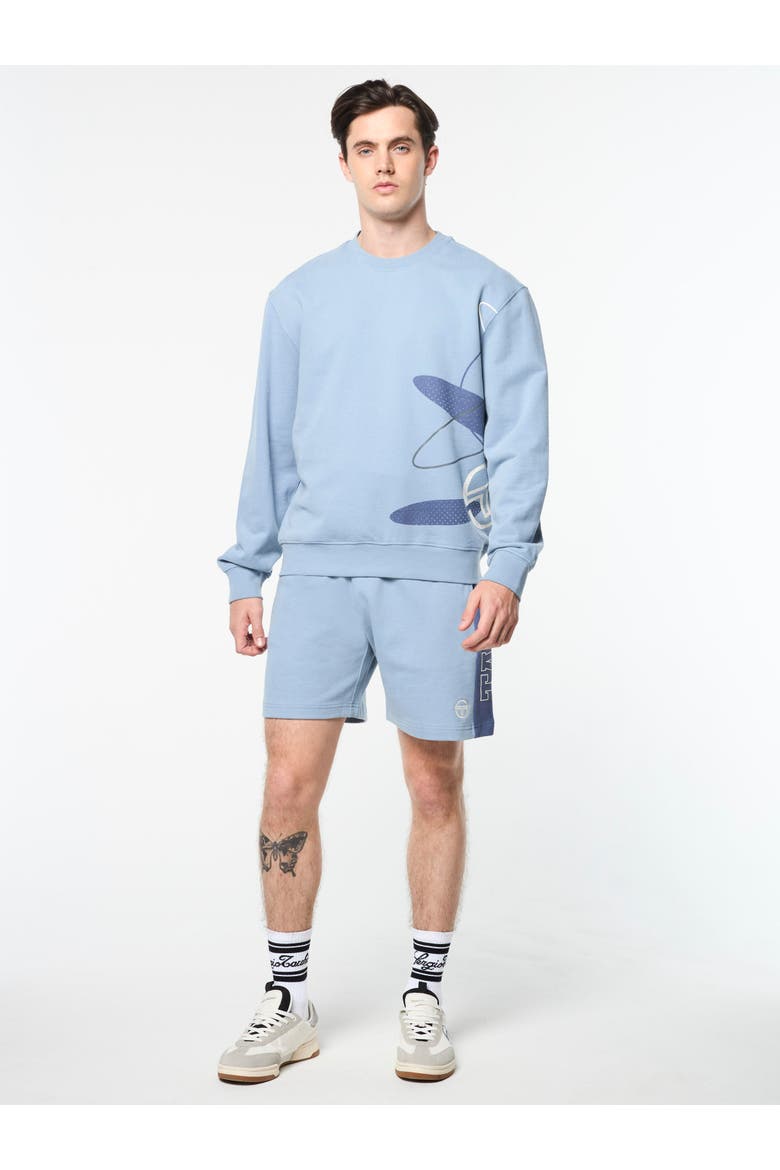 Ciro Crewneck Sweatshirt, Alternate, color, FADED DENIM