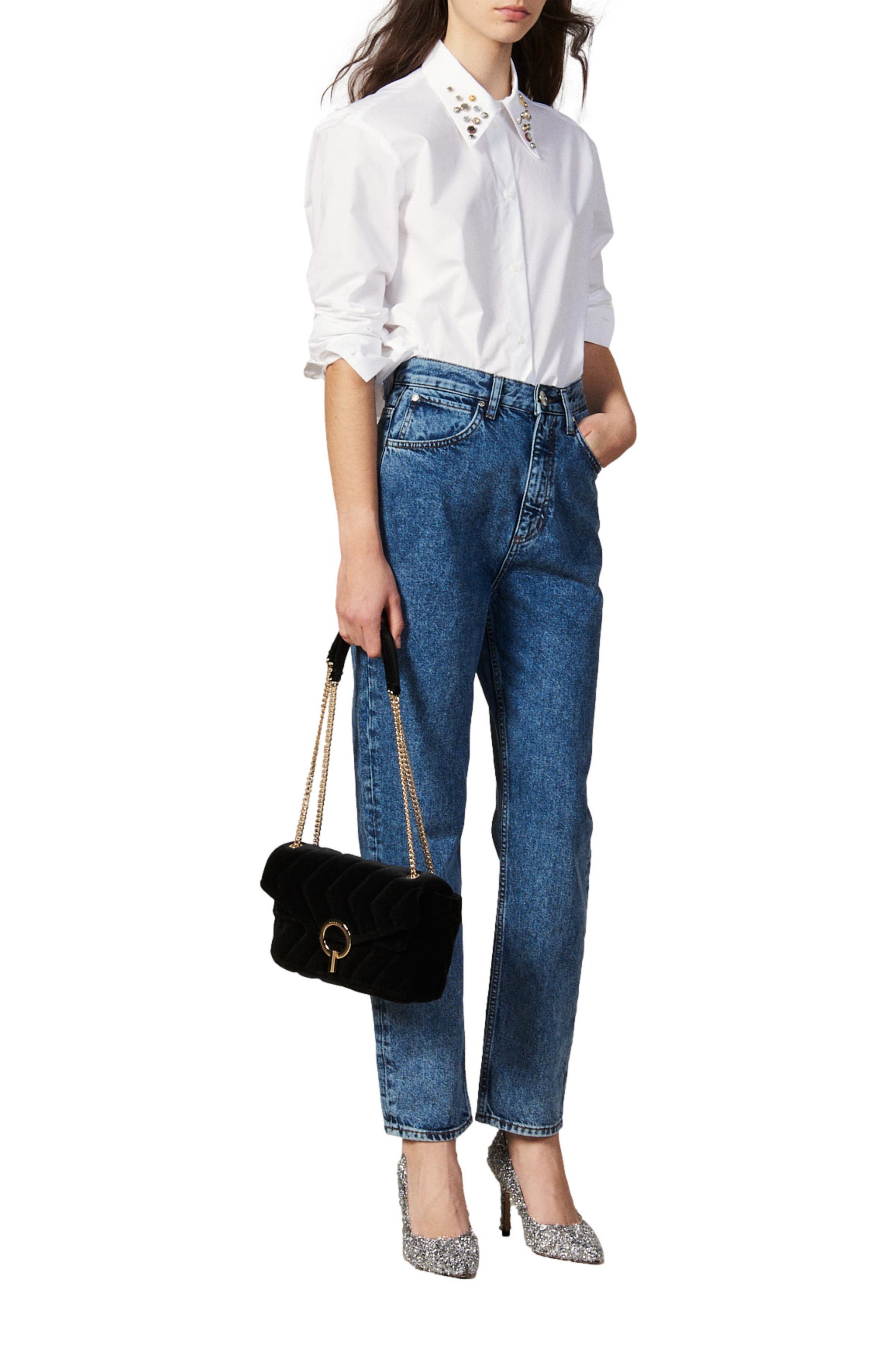 SANDRO Yza Bag, Alternate, color, 