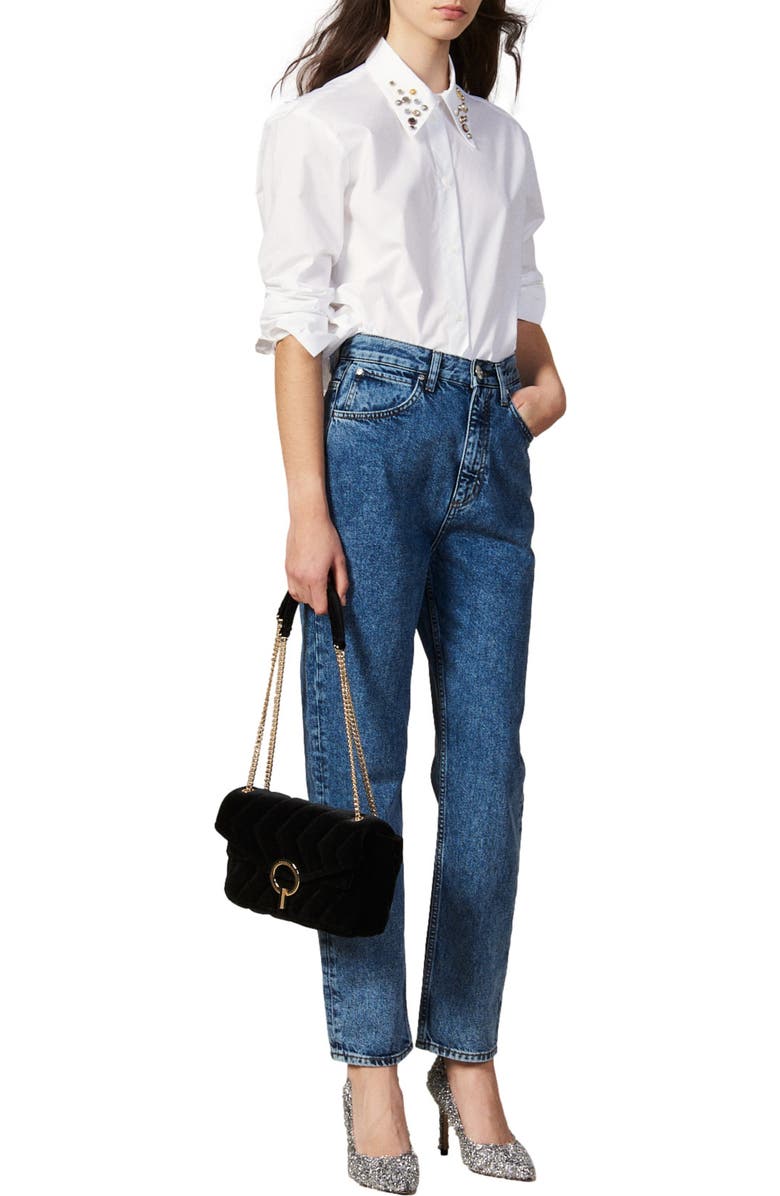 SANDRO Yza Bag, Alternate, color,