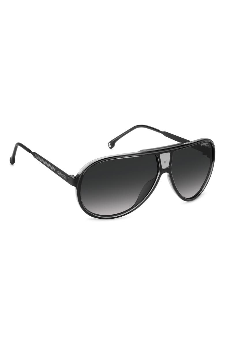 Carrera Eyewear 63mm Polarized Aviator Sunglasses, Alternate, color,