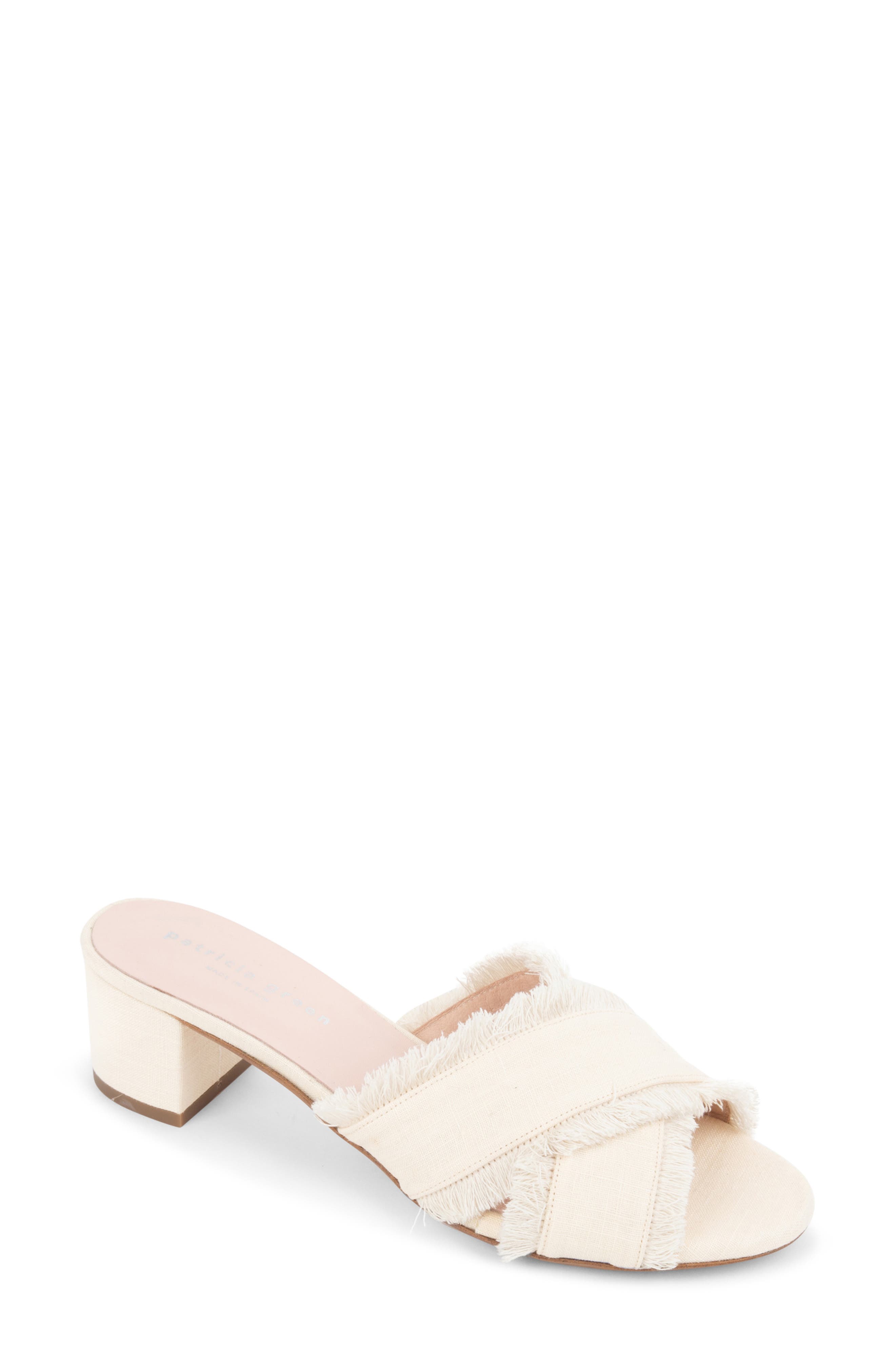 patricia green Kate Slide Sandal, Main, color, Cream