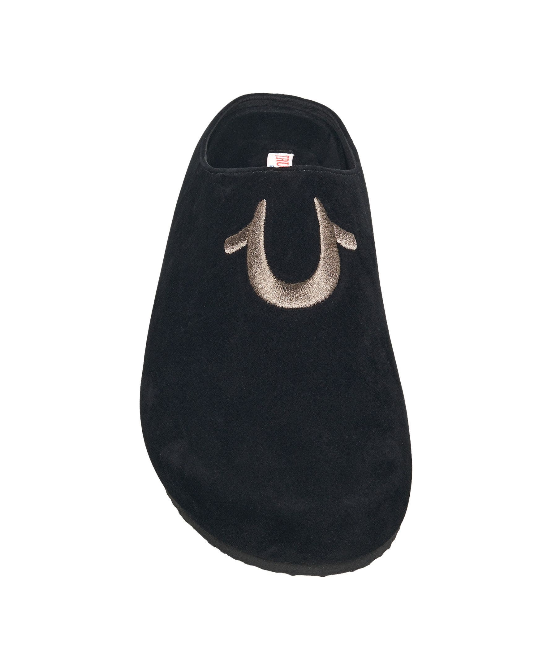 Fetty Horseshoe Logo Clog, Alternate, color, Black
