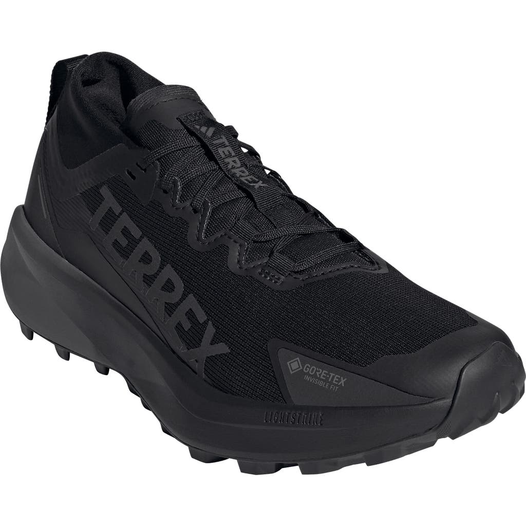 Adidas Originals Adidas Terrex Agravic Gore-tex® Trail Running Shoe In Black
