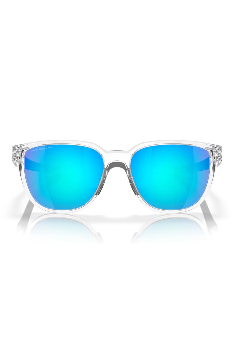 Actuator 57mm Prizm™ Rectangular Sunglasses, Main, color, CLEAR