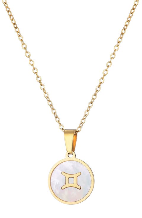 Zodiac Pendant Necklace