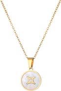 Adornia Zodiac Pendant Necklace